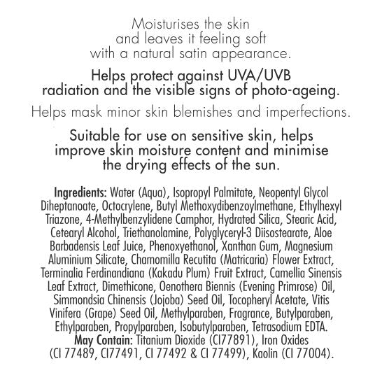 Tinted Moisturizer BB Cream SPF 50+ – 2 Shades, 3-in-1 Moisturize & Protect