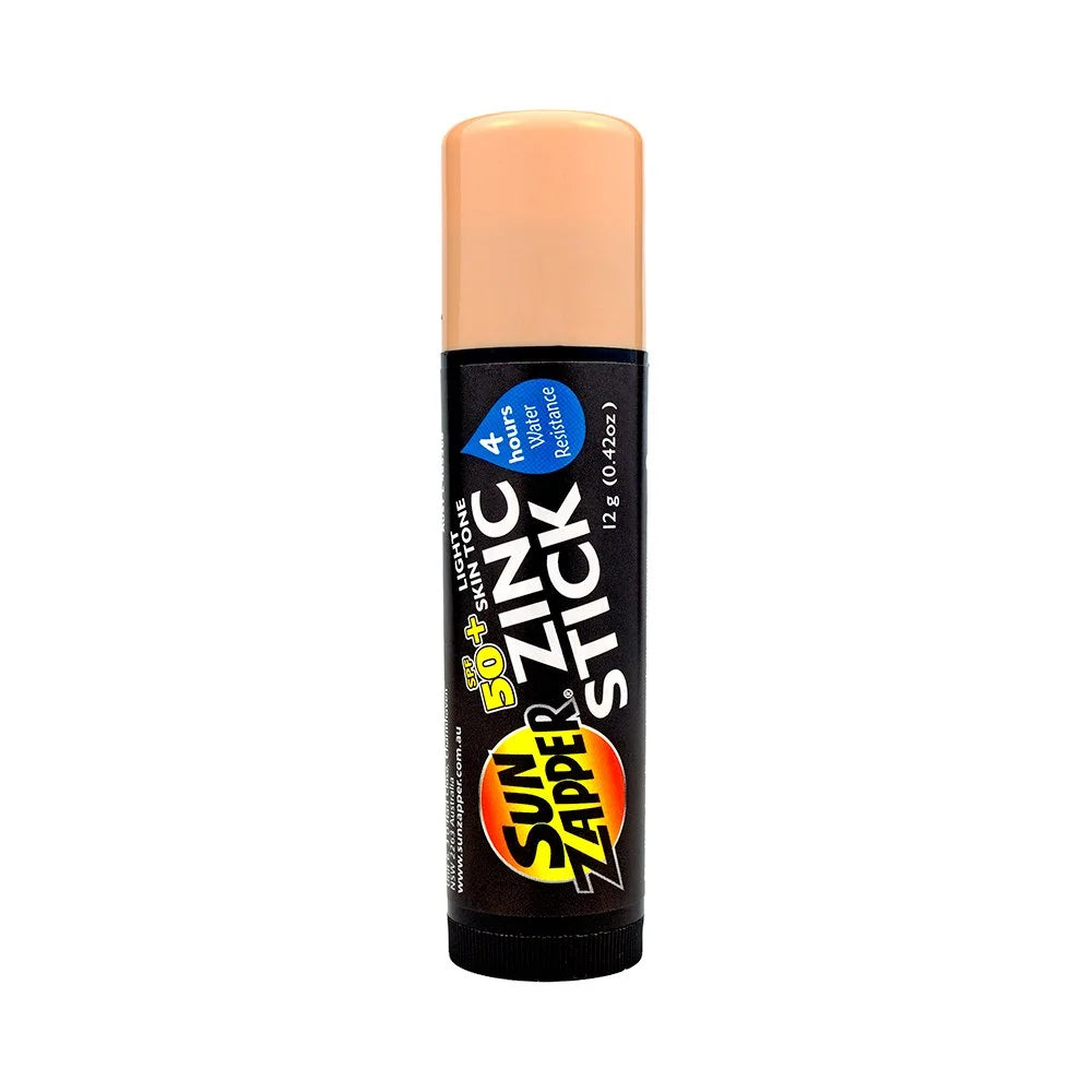 Zinc Sunscreen Stick SPF 50+ for Face – 7 Colors, 4-Hour Water Resistant